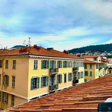 Riviera: Spacious 5-room Duplex Near Sea In Old Town Port Nice