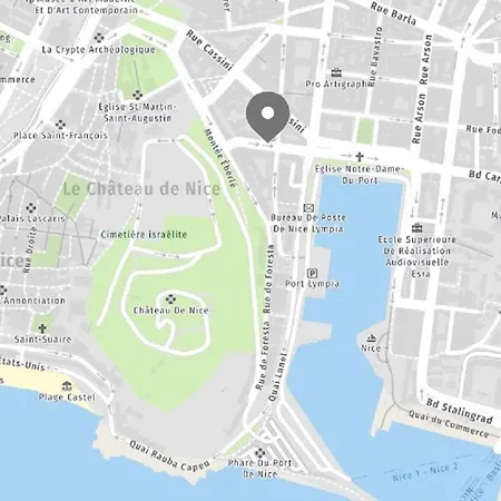 Riviera: Spacious 5-room Duplex Near Sea In Old Town Port Nice